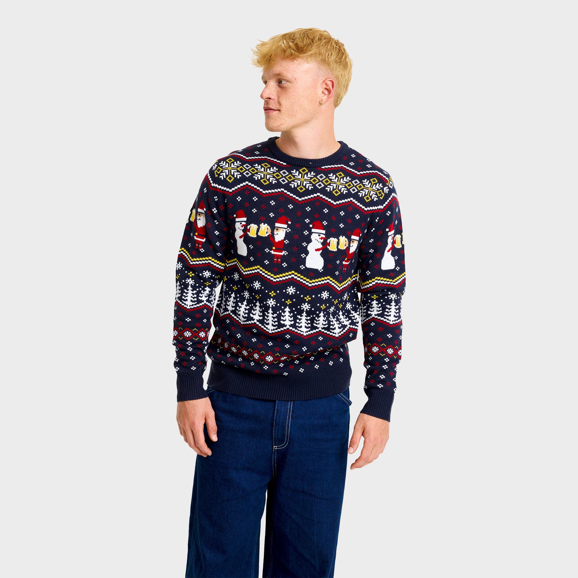 Cheers santa julesweater - Herre
